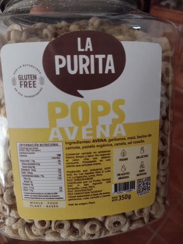 Customer photo review of POPs Avena 350 g