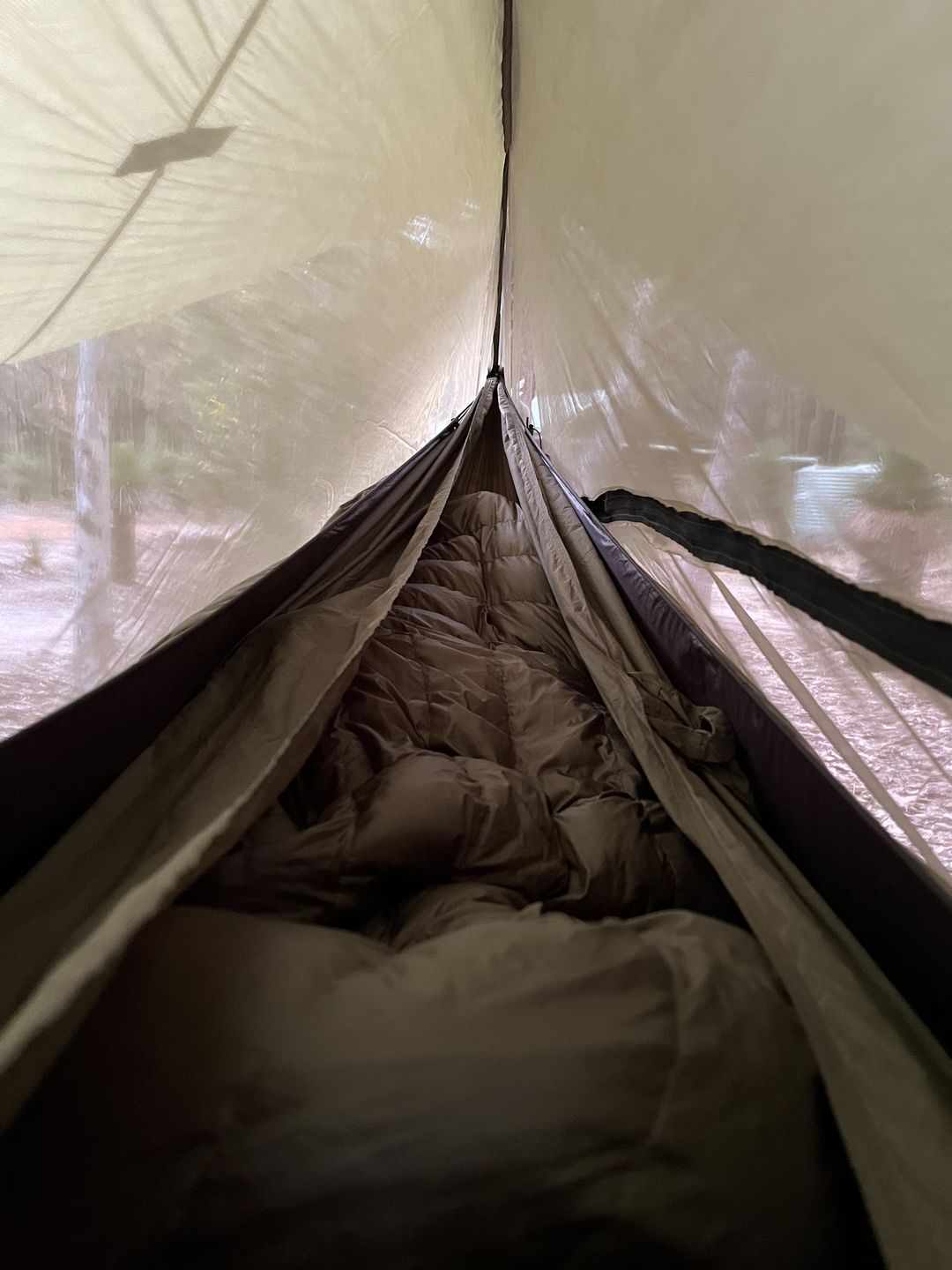 Customer photo review of Ultralight Top Quilt