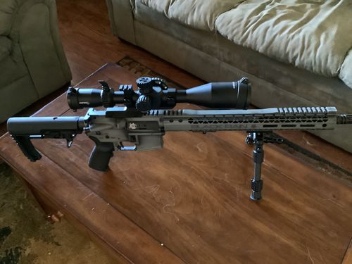 Customer photo review of Sniper ZT 5-27x50 FFP Scope Side Parallax Adjustment Glass Etched Reticle Red Green Illuminated with Scope Mount