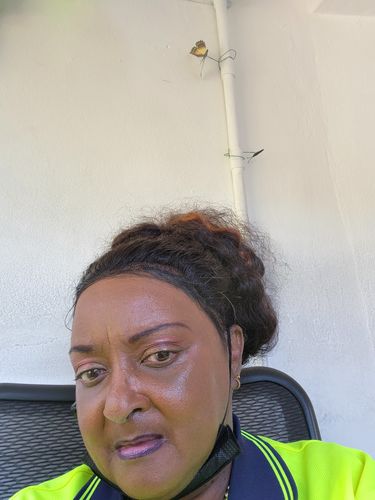 Customer photo review of 24 Inch Water Wave 13x4 Lace Front Wigs Human Hair Wigs 2-3 Days Fast Shipping