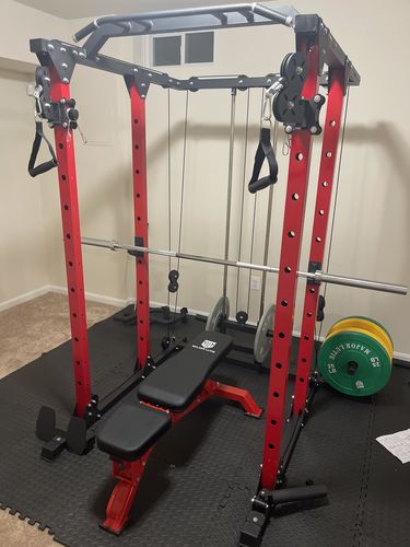 Customer photo review of Major Fitness 7ft 20kg Home Gym Barbell