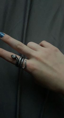 Customer photo review of Snake Ring