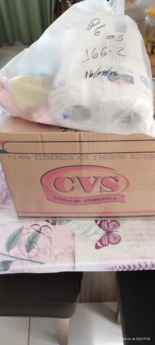 Customer photo review of Cesta Básica Econômica Plus