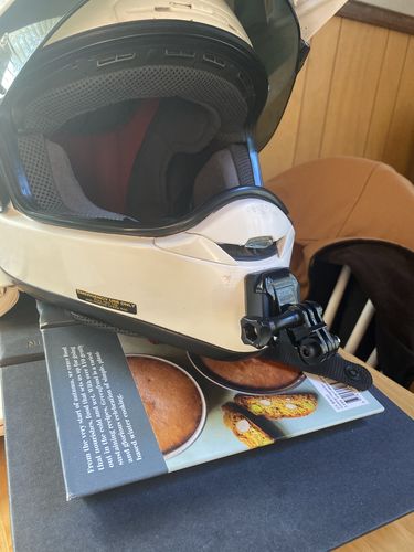 Customer photo review of Shoei Hornet X2/ADV Camera Mount
