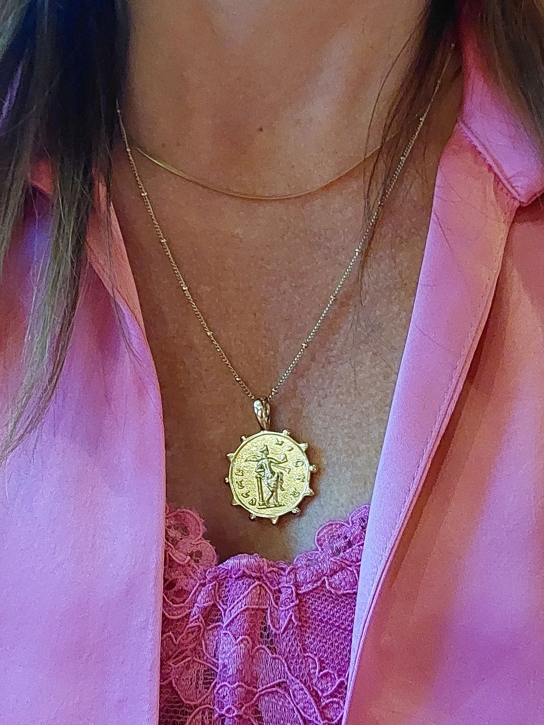 Customer photo review of Fine Essentials Necklace