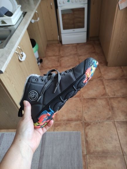 Customer photo review of Winter Pro Kids - wasserfeste Kinder-Barfußschuhe