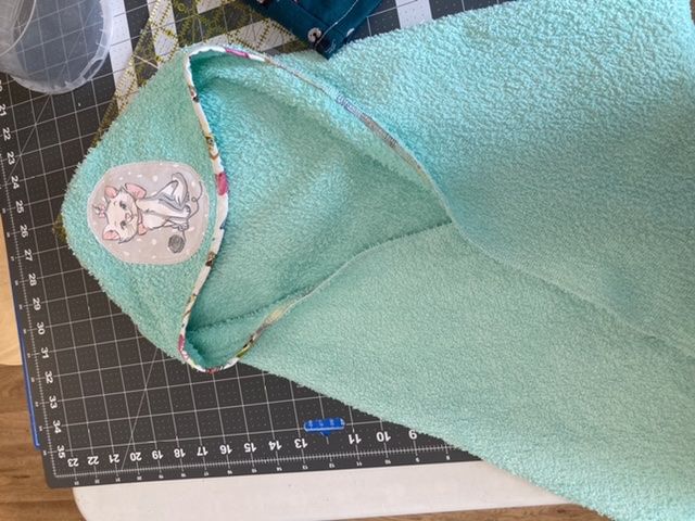 Customer photo review of Cotton Towelling Fabric