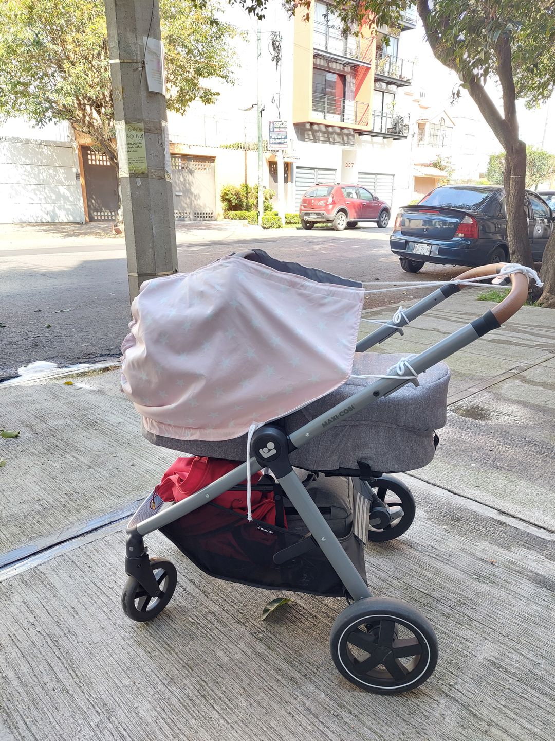 Customer photo review of Sonnensegel Twister/ kein Umhängen mehr //26