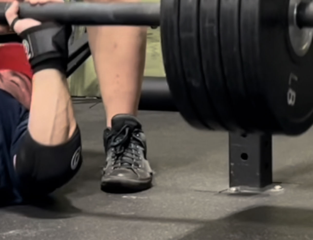 Customer photo review of Strength Shop 7mm Inferno Elbow Sleeves
