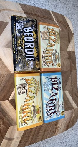 Customer photo review of The Geordie Chocolate Bar - Milk chocolate with caramel