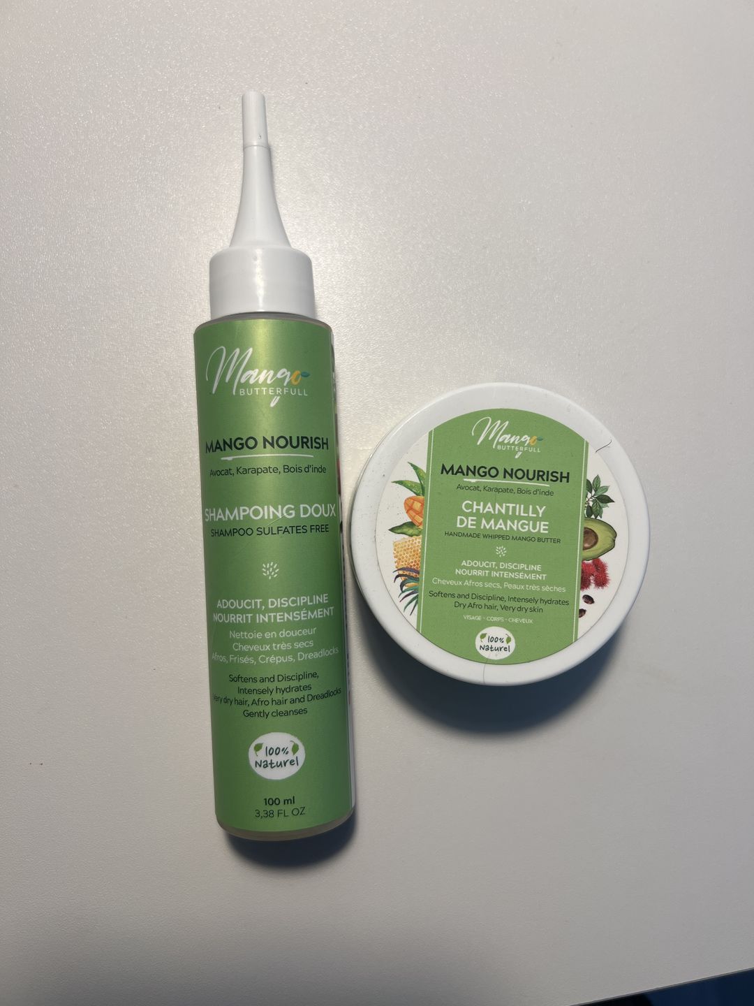Customer photo review of Shampoing Doux