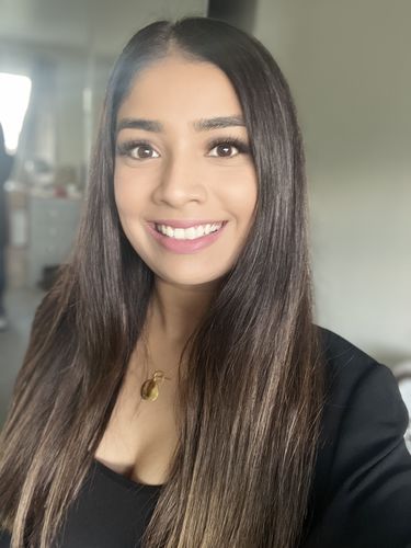 Customer photo review of Trust The Timing Necklace (Gold)