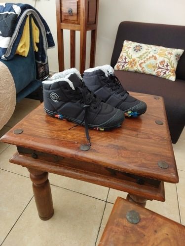 Customer photo review of Winter Pro Kids - wasserfeste Kinder-Barfußschuhe