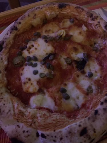 Customer photo review of Italian Deli Online | Neapolitan Style Pizza Margherita 450G