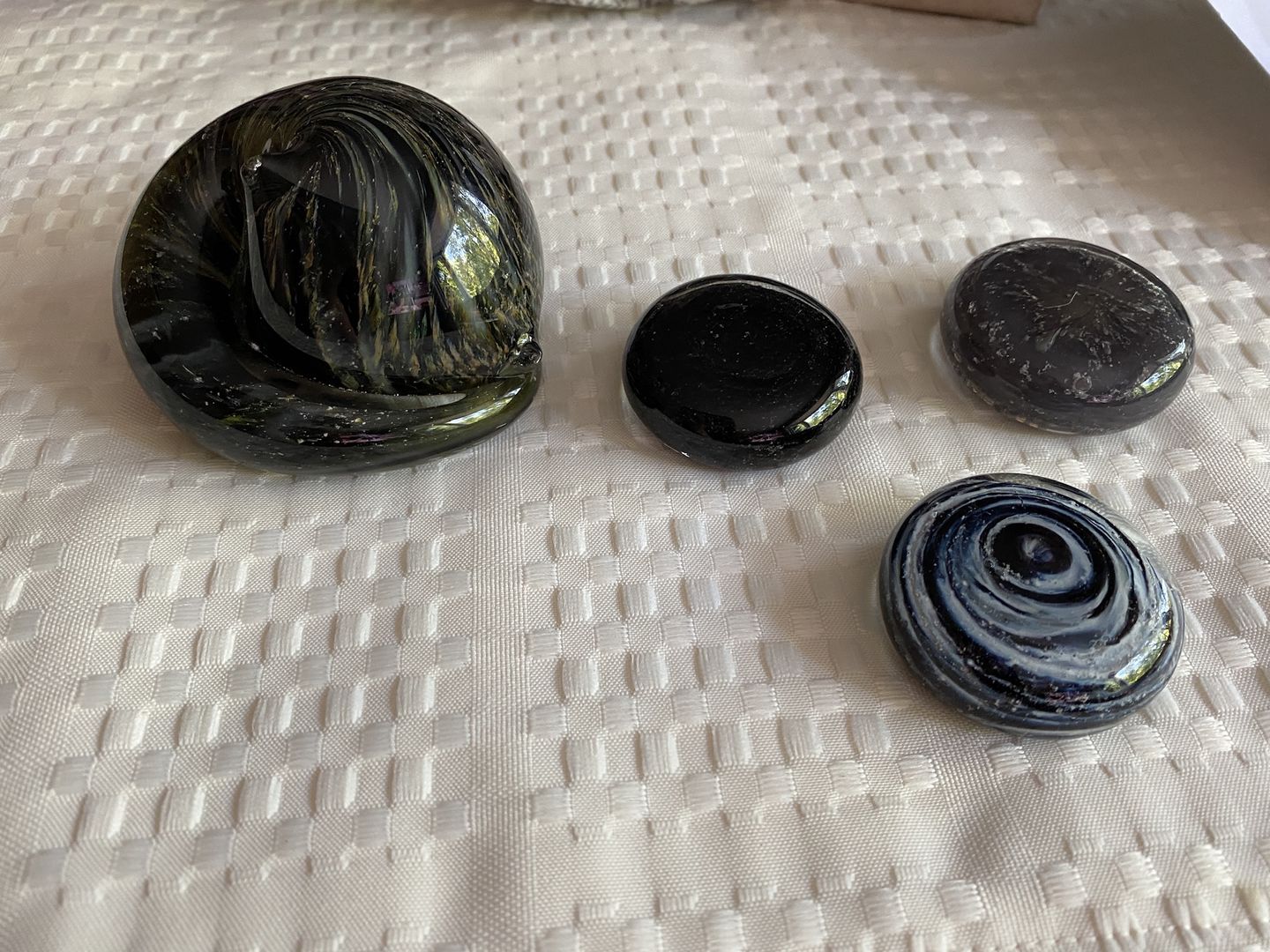 Customer photo review of Soul Stones with Infused Cremation Ashes