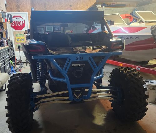 Customer photo review of Can-Am X3 High Clearance Radius Rods (Set) 64"