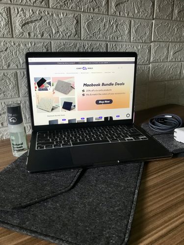 Customer photo review of Laptop Sleeve with Charger Pouch