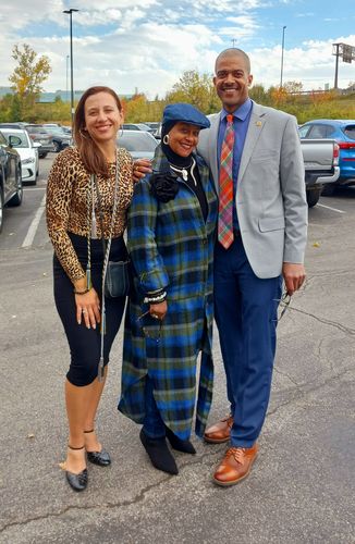 Customer photo review of Plaid Shirt Jacket