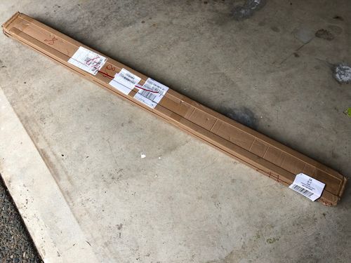 Customer photo review of No Drill Cordless Honeycomb Cellular Shades Light Filtering