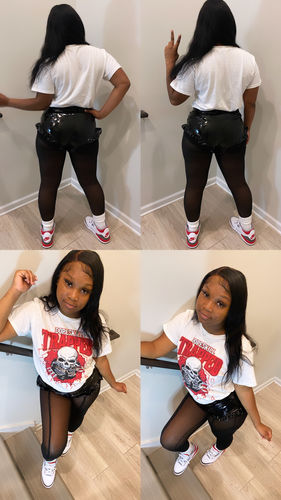 Customer video review of Jordan 6 “Red Oreo” DopeSkill T-Shirt Trapped Halloween Graphic