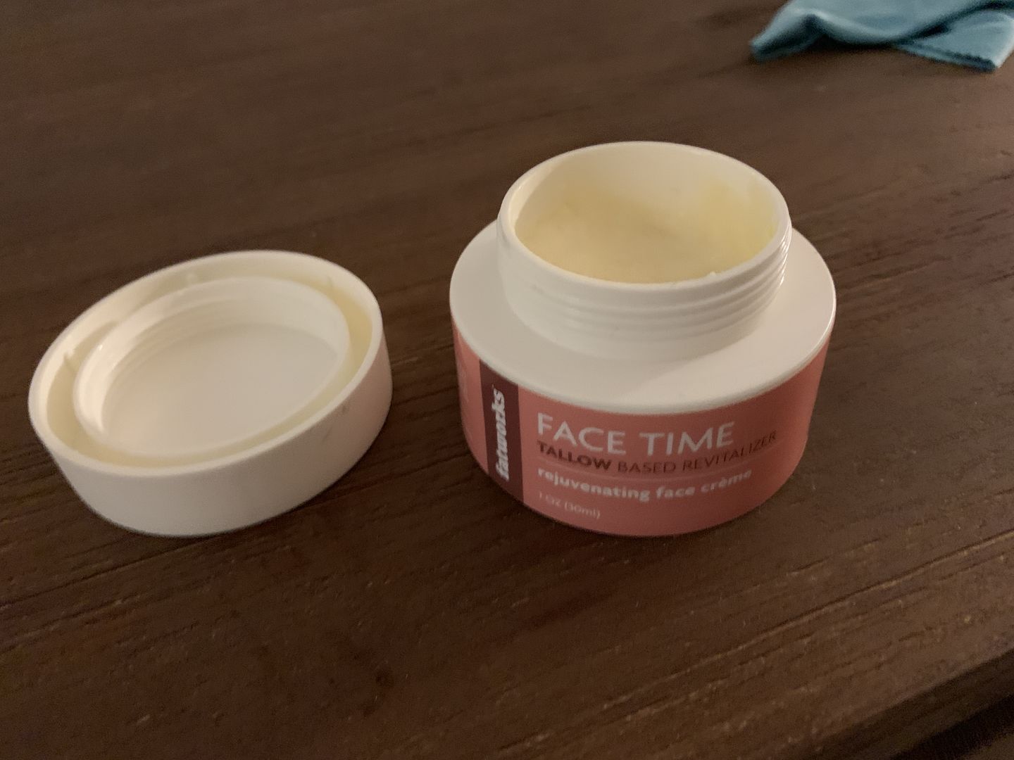 Customer photo review of Face Time (1 oz)-Tallow Based Face Crème