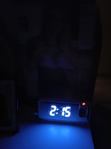 Customer photo review of Smart digitalt projektionsur