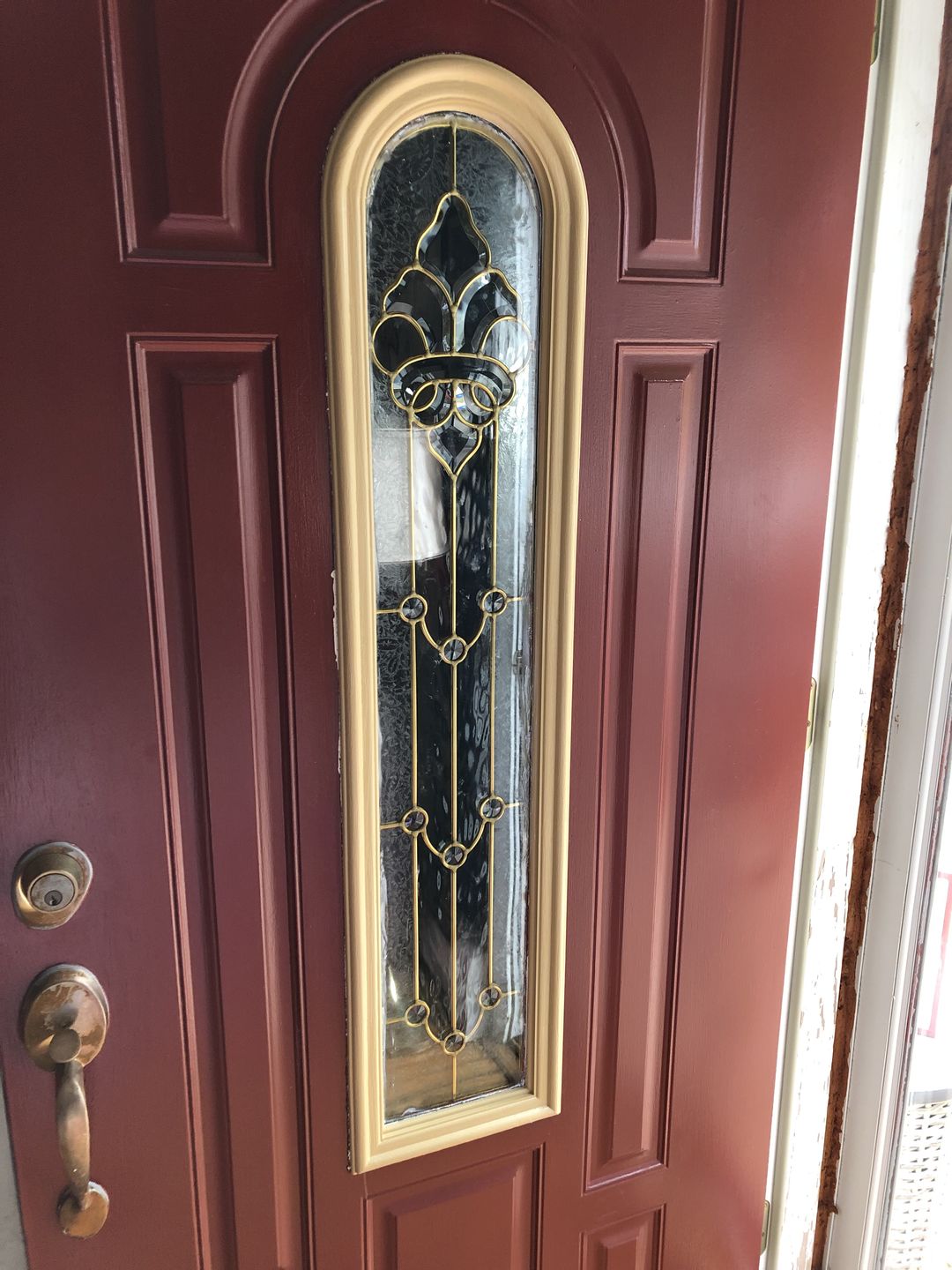 Customer photo review of Round Top 10" x 44" Frame Kit