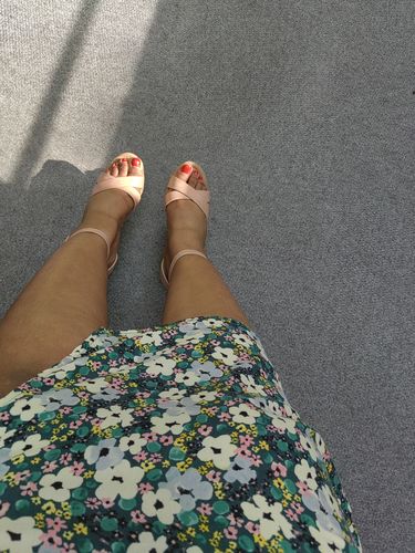 Customer photo review of Butterfly Feet Larah 1 - Pink