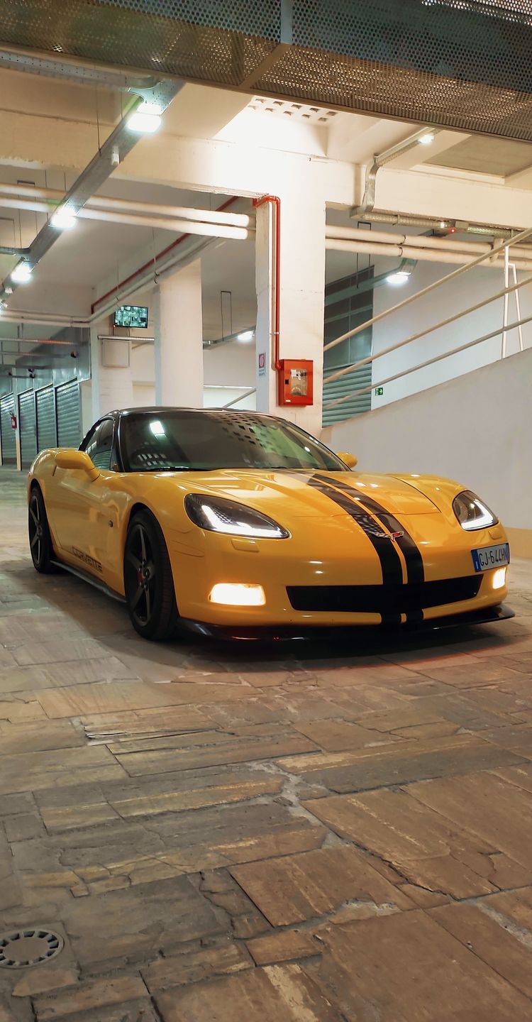 Customer photo review of Corvette C6 Base Model Extended Front Splitter Lip & Side Skirts Rocker Panels