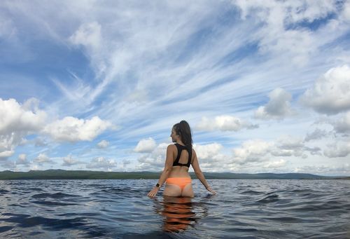 Customer photo review of 'Freedom' Regular Rise Cheeky Bikini Bottom