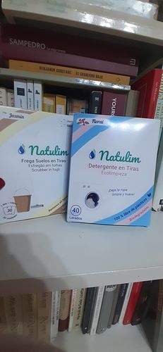Customer photo review of Eco-Tiras de Detergente 40 lavados Natulim