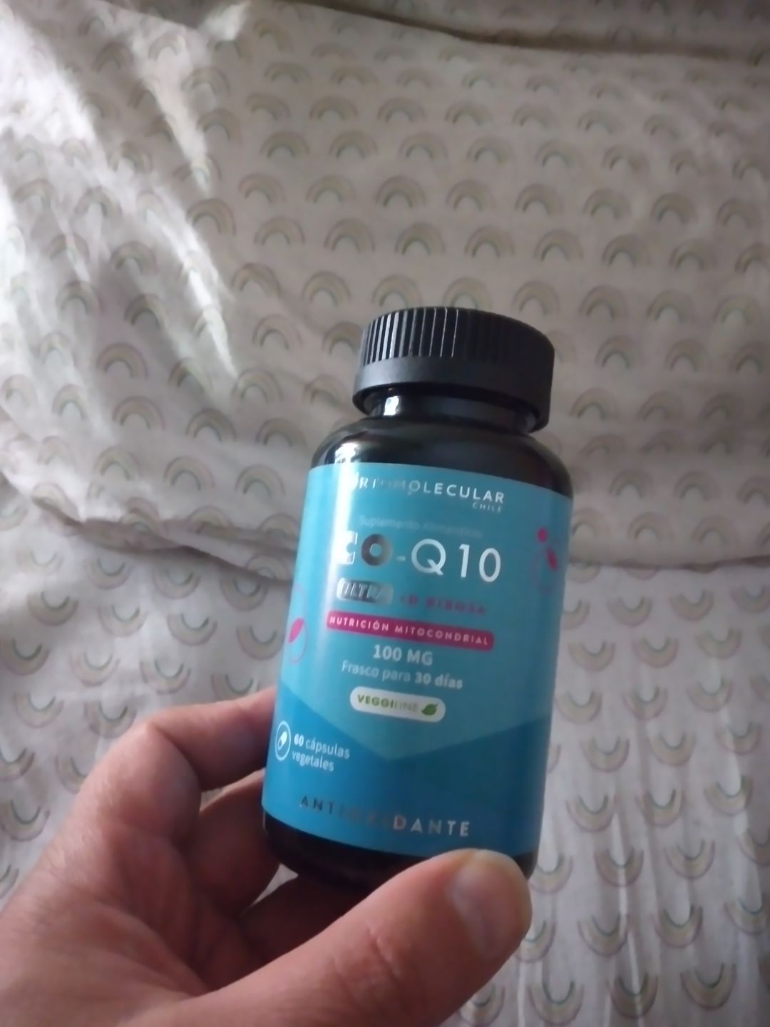 Customer photo review of Coenzima Q10+D Ribosa-60 cáps