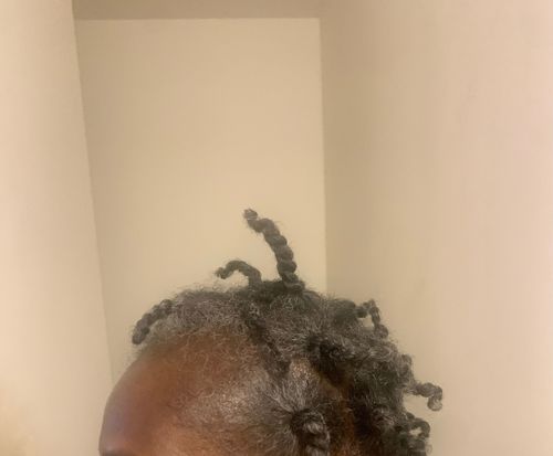 Customer photo review of Hair Recovery Bundle