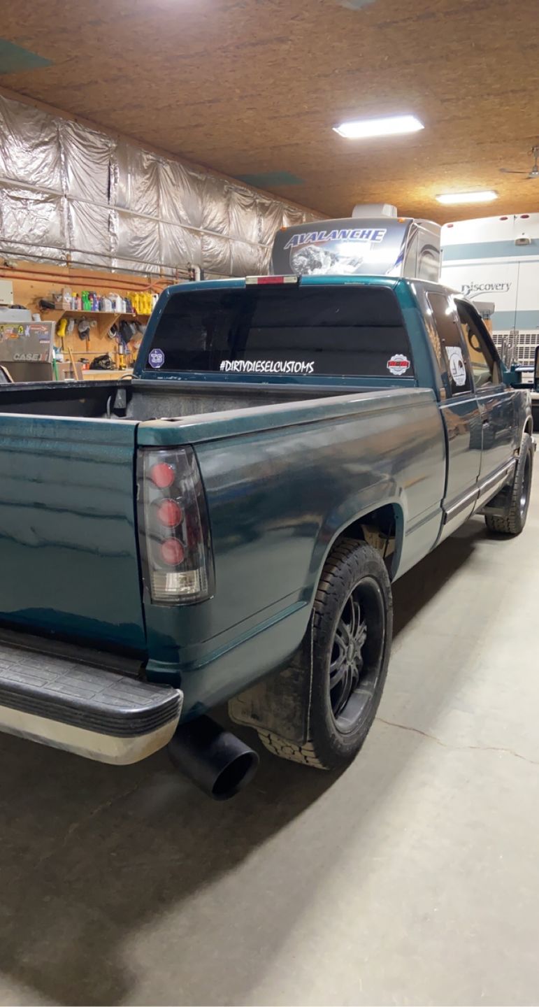 Customer photo review of Universal 4 to 6" Dirty Stainless Exhaust Tip (DDC-EXH-A055)