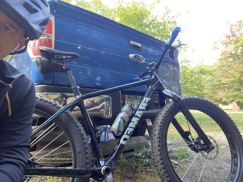 Customer photo review of Alaskan Carbon - Carbon Fork - Fat 27.5"
