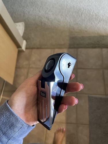 Customer photo review of Door Alarm