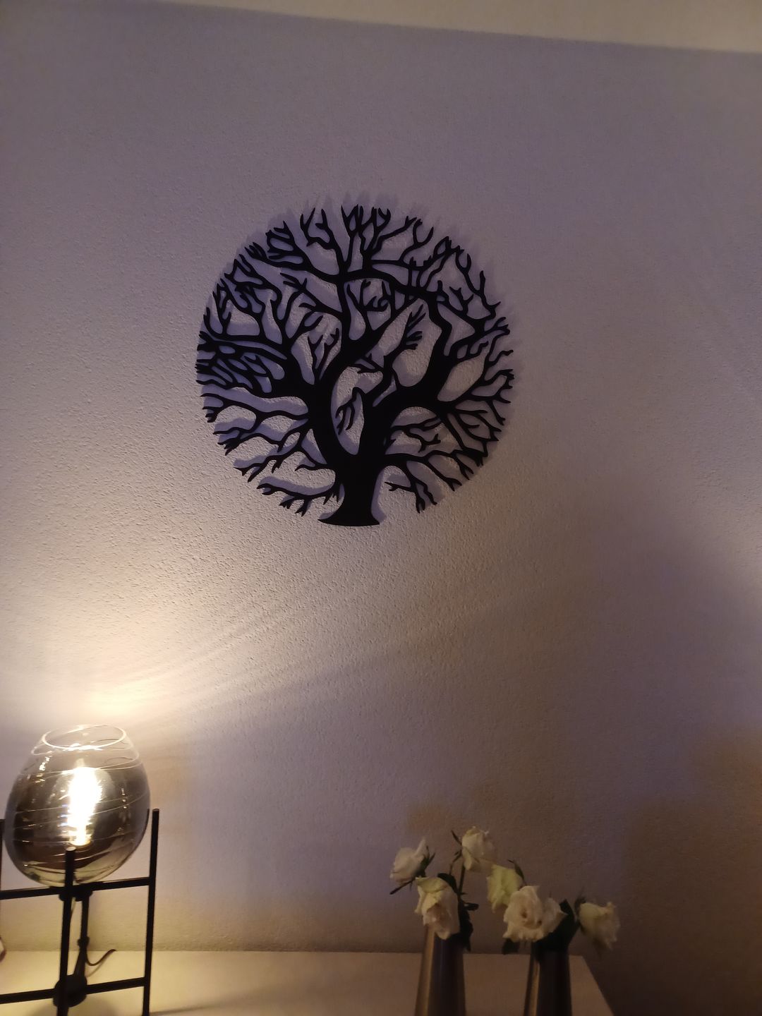 Customer photo review of Wanddecoratie | Levensboom rond