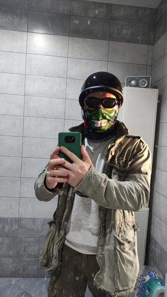 Customer photo review of World's Smallest & Lightest DOT Open Beanie Helmet - Gloss Black
