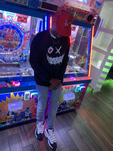 Customer photo review of LA Bunny Signature Trucker in Red