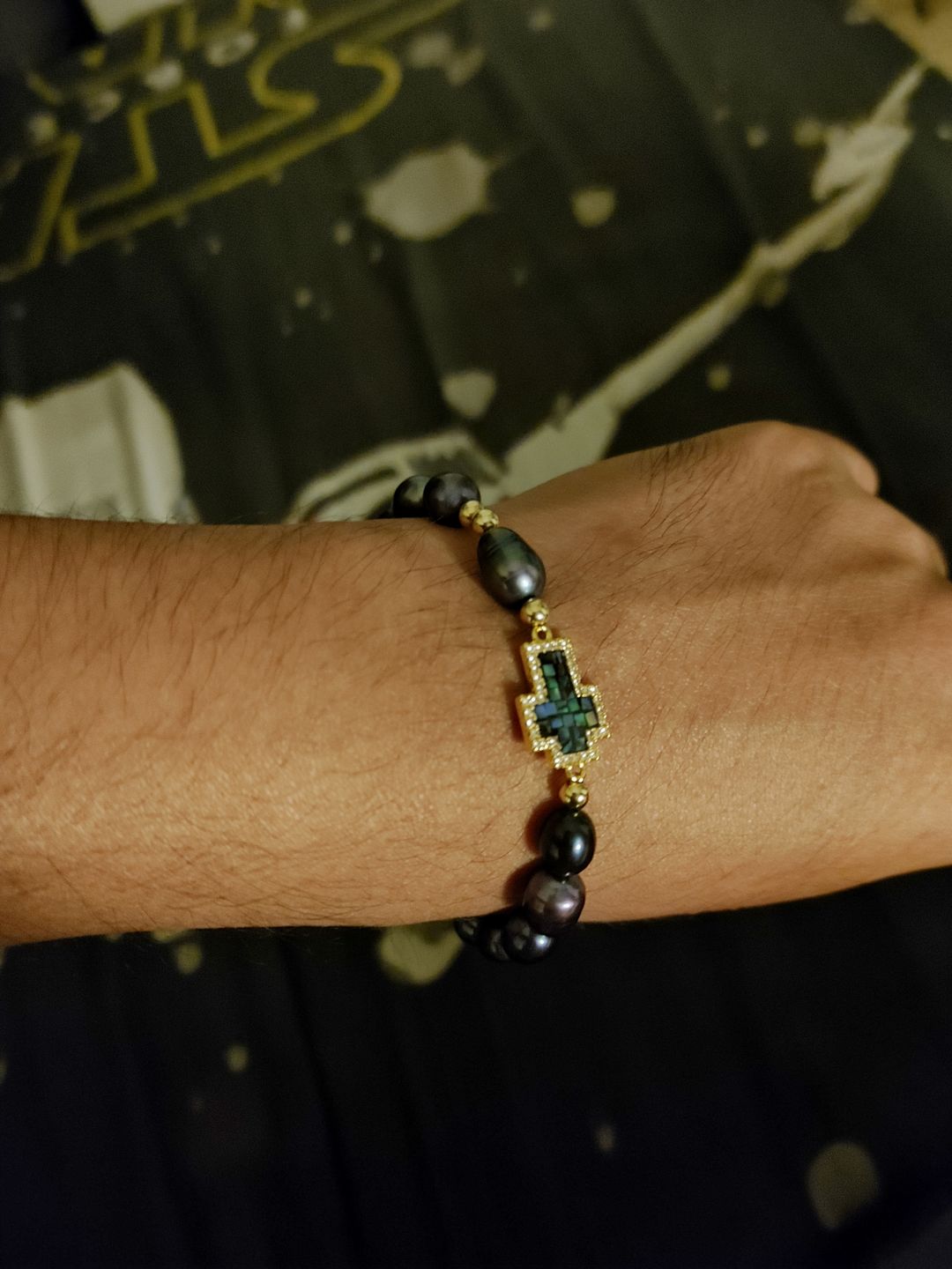 Customer photo review of Black Holy Rosary