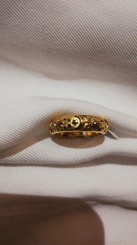 Customer photo review of Sun and Moon Ring