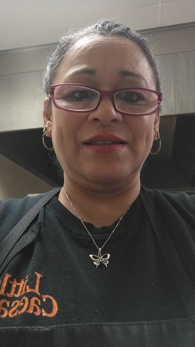 Customer photo review of Just Love Skulls Silver Necklace