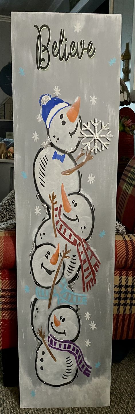 Customer photo review of Unfinished Wood Simple Snowflake Shape - Winter Decor - Craft - up to 24" DIY