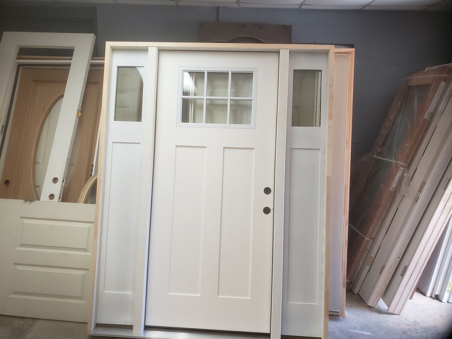 Customer photo review of Clear 1 Lite Glass and Frame Kit (8" x 10" Frame Size)
