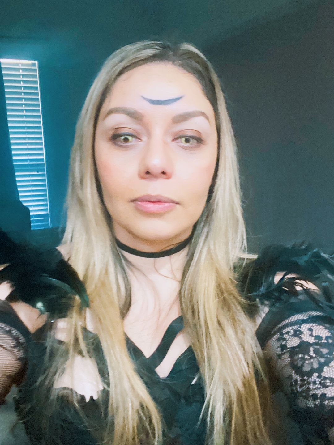 Customer photo review of Cosplay Anime Yellow Prescription Coloured Contact Lenses