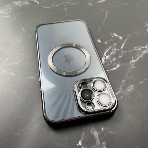 Customer photo review of iPhone Luxury MagSafe Clear Case Colored Ring™️ Premium Schutzhülle