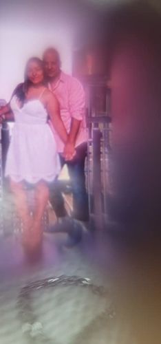 Customer photo review of Colar Coração Personalizável