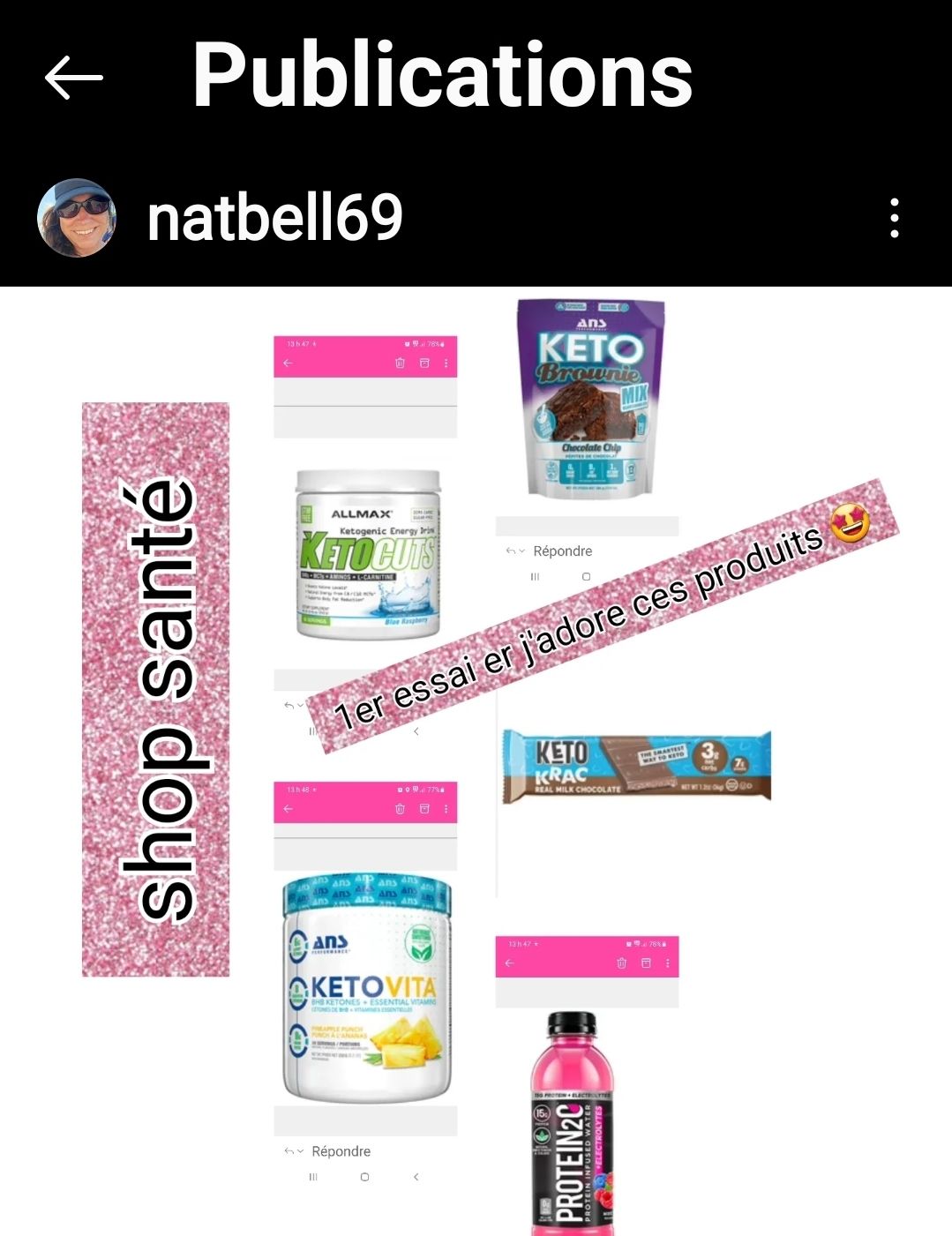 Customer photo review of Protein2o - Eau infusée protéinée + Électrolytes (500mL)