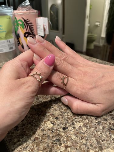 Customer photo review of Sunset Ring