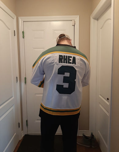 Customer photo review of Ross The Boss Rhea ST John's Shamrocks Hockey Jersey